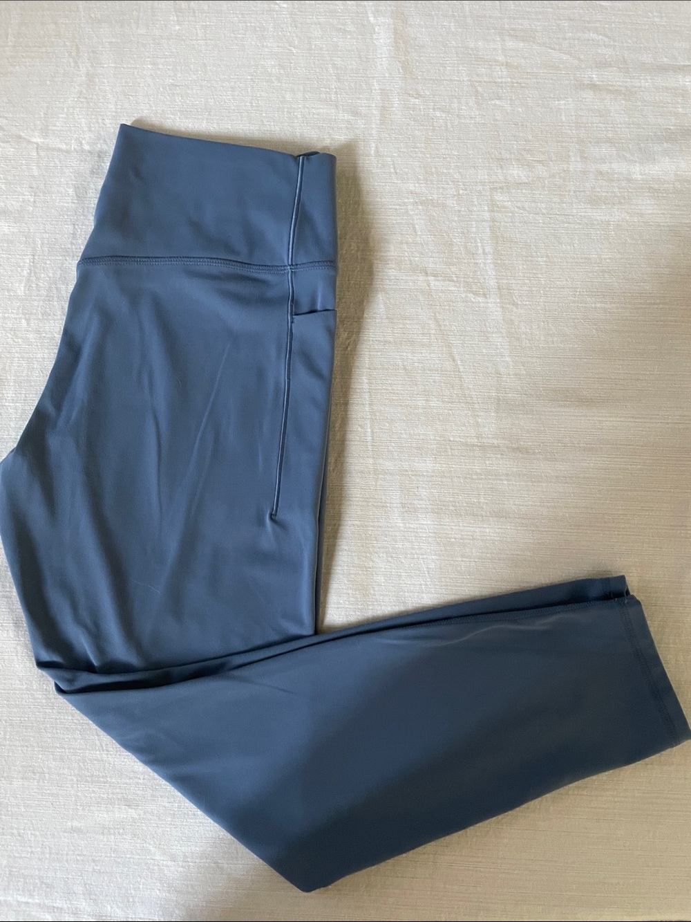 Avia Slate-Blue High-Waist Performance Leggings